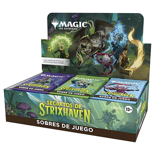Preventa - MTG - Secrets of Strixhaven - Play Booster Box - Español Sobre
