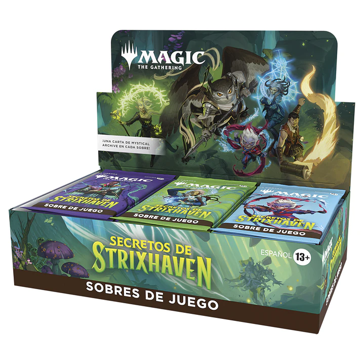 Preventa - MTG - Secrets of Strixhaven - Play Booster Box - Español Sobre 1