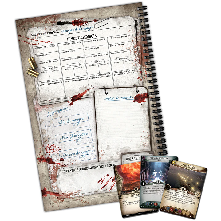 Arkham Horror: Vastagos de la Sangre Expansión - Español 2