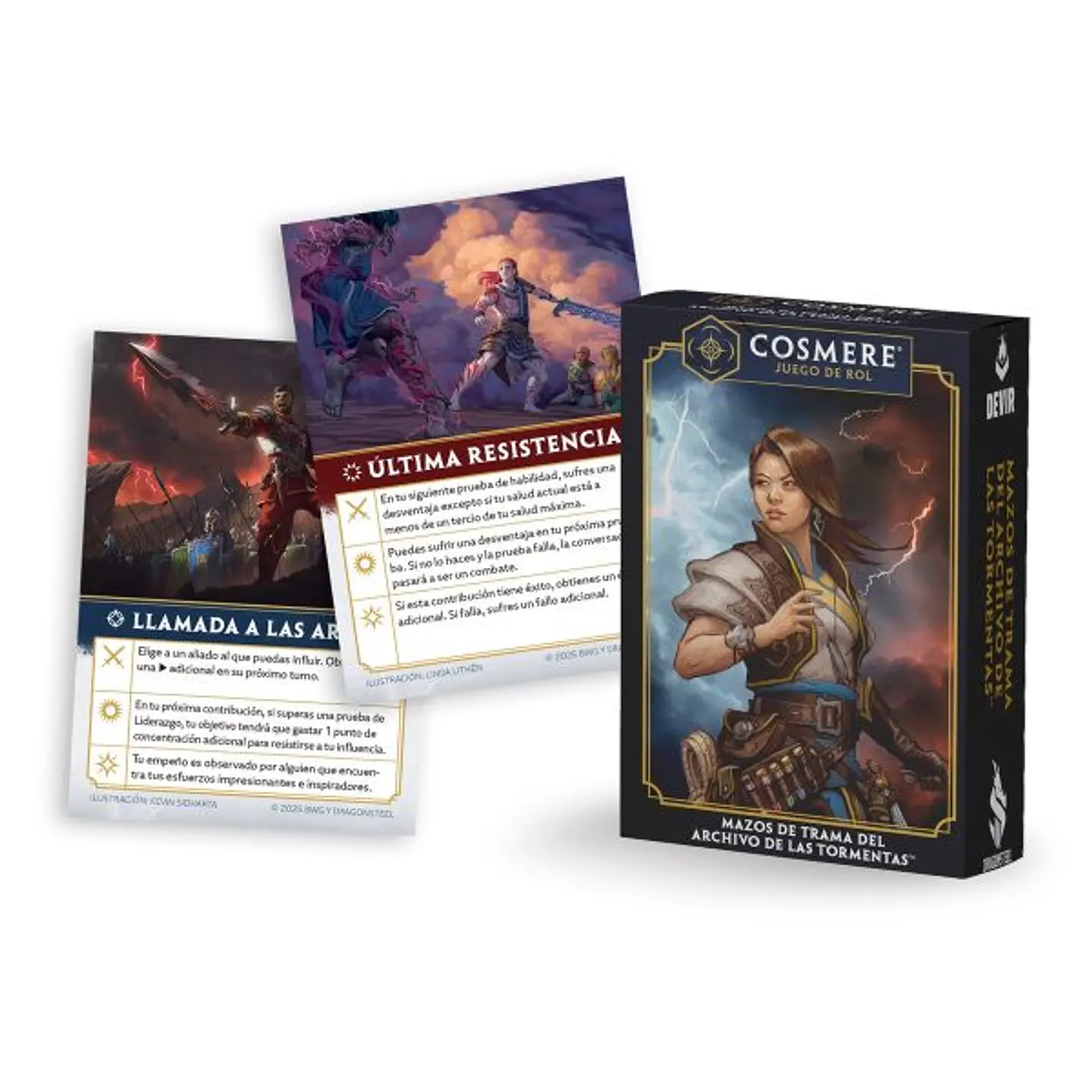 Cosmere Juego de Rol - Mazo de Trama del Archivo de las Tormentas - Español 2