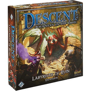 Descent 2da Edición Expansión: Laberinto En Ruinas - Juego de Mesa - (INGLÉS)