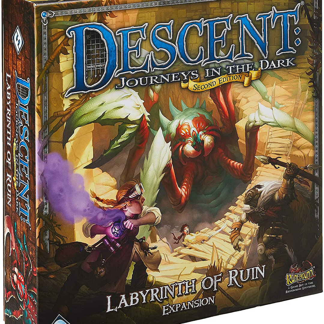 Descent 2da Edición Expansión: Laberinto En Ruinas - Juego de Mesa - (INGLÉS) 1