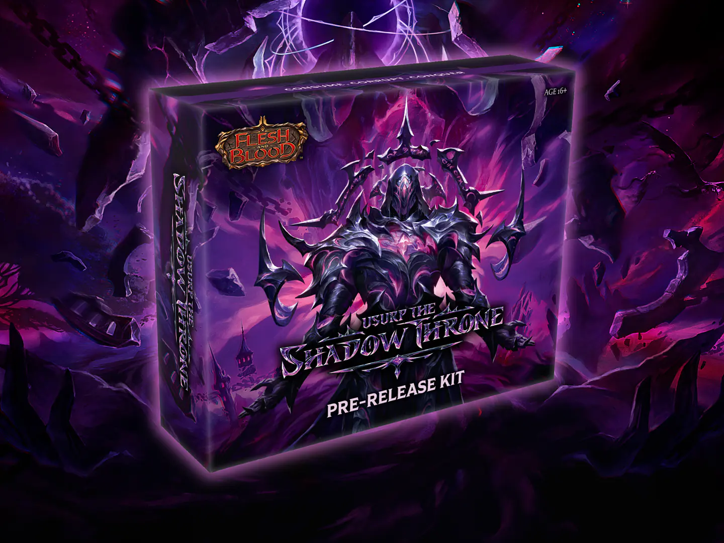 Flesh and Blood - Prerelease Usurp the Shadow Throne - Ingles 1