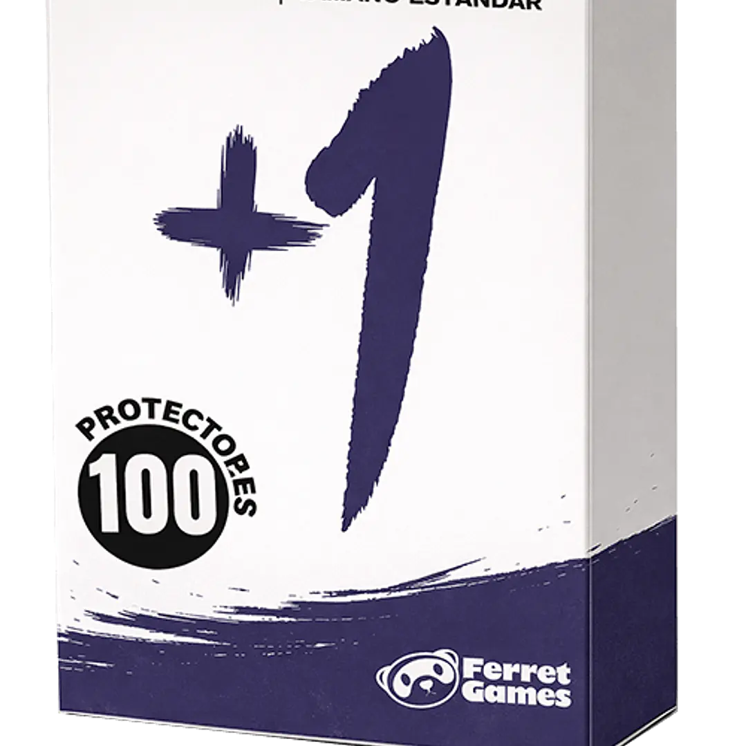 Ferret games +1 - Protectores estandar 100und 66x91mm 6