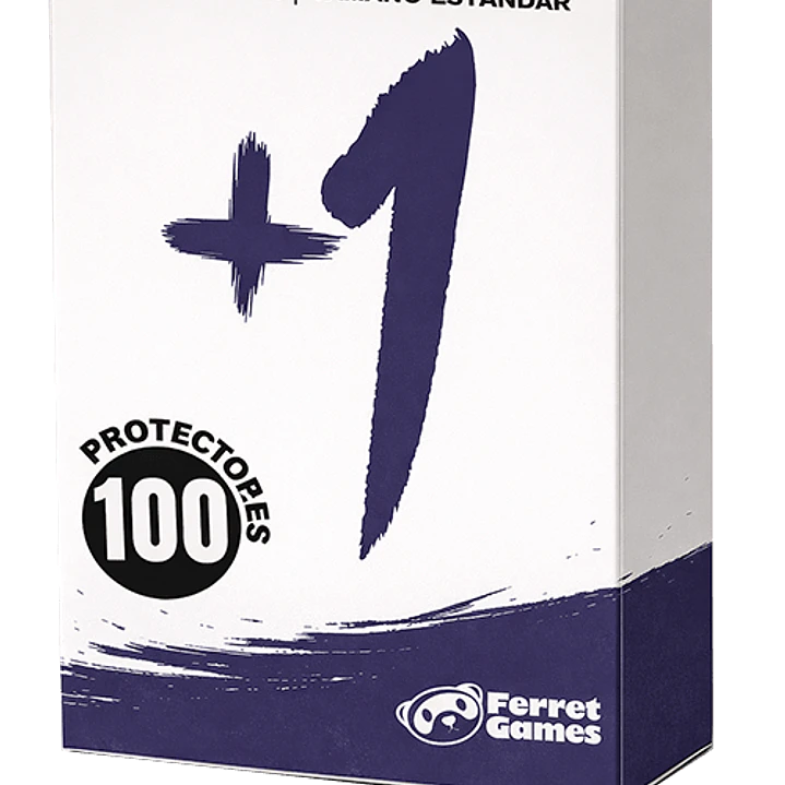 Ferret games +1 - Protectores estandar 100und 66x91mm 6