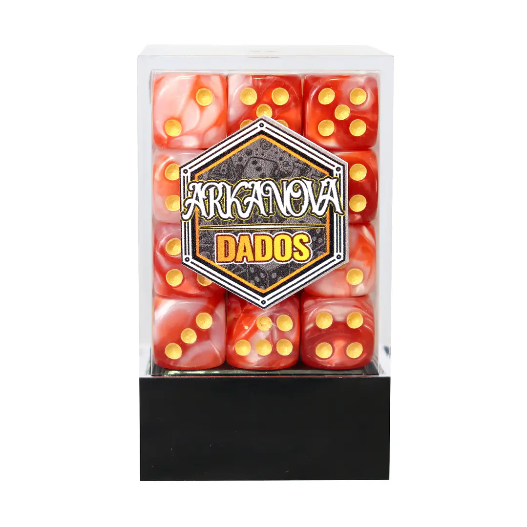 Arkanova - Set de 36 Dados D6 de 12mm 1