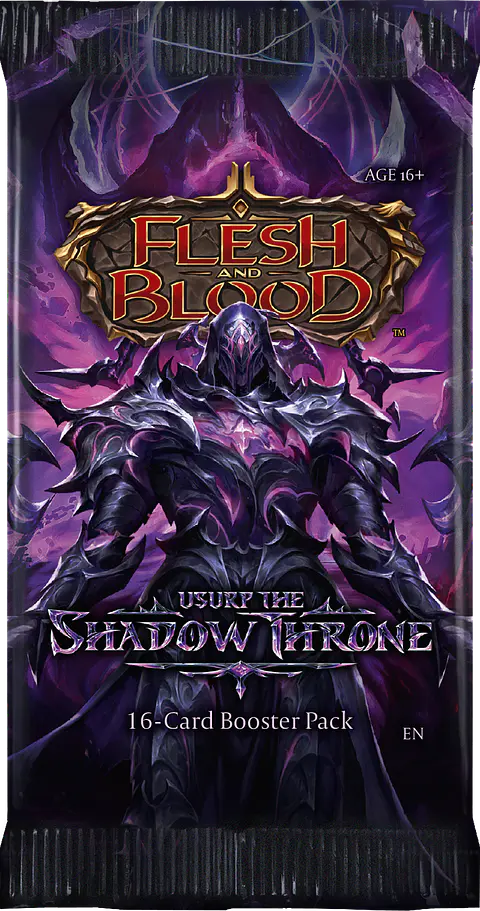 Flesh and Blood TCG: Usurp the Shadow Throne Booster Display - Inglés