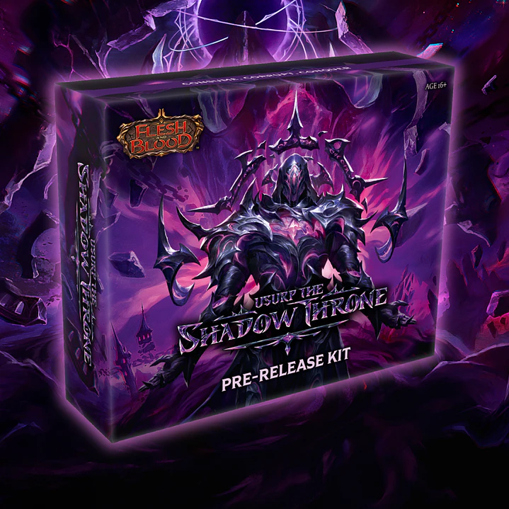 Flesh and Blood TCG - Pre release kit Usurp the Shadow Throne - Inglés 1