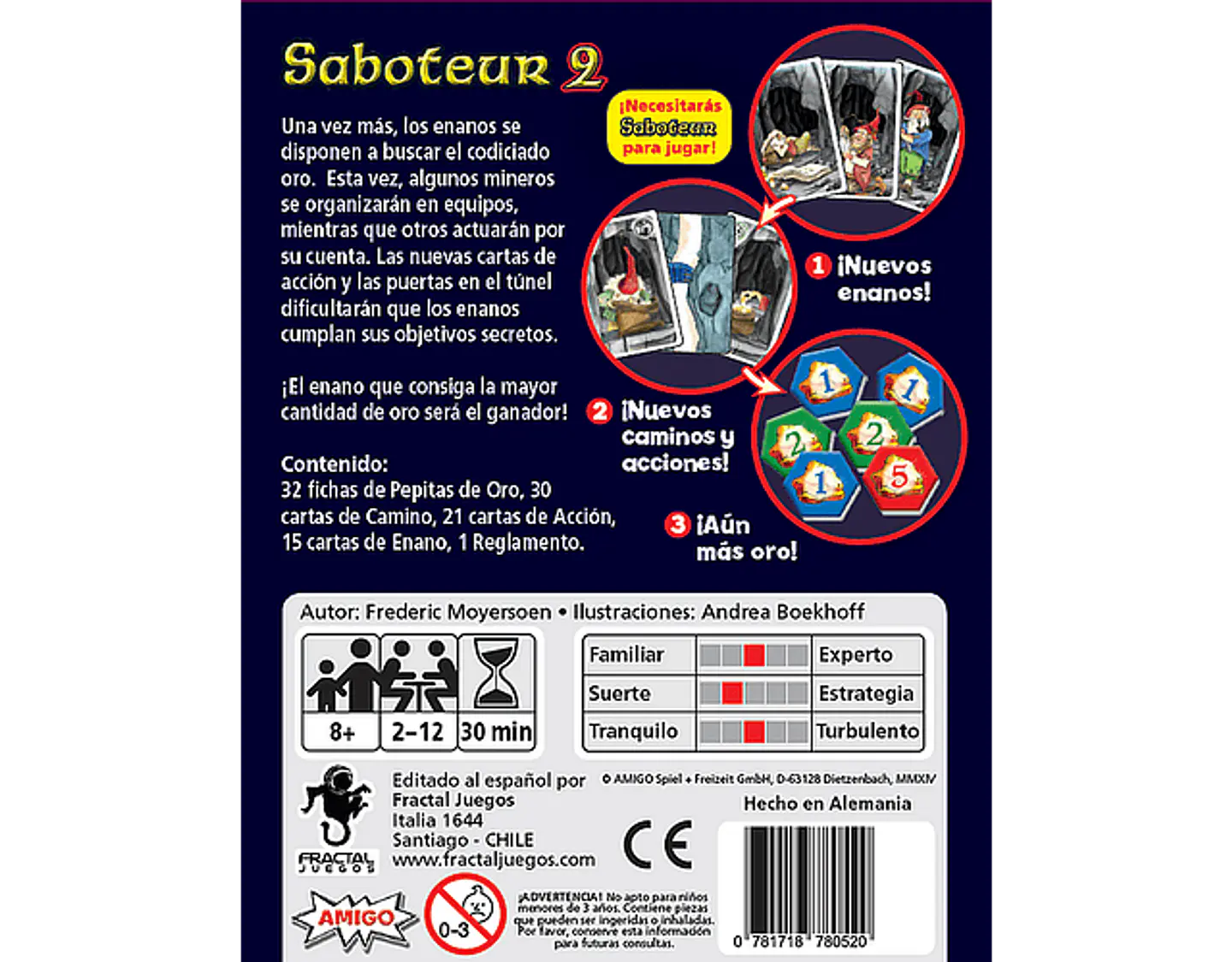 Saboteur 2 - Expansión - Español 2