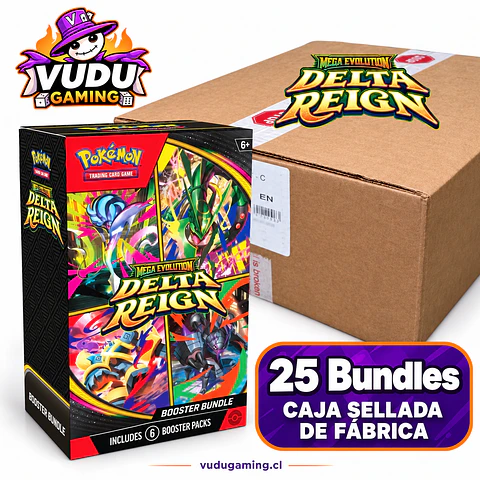 Preventa - Pokemon Delta Reign - Booster Bundle - Case Sellado - Inglés