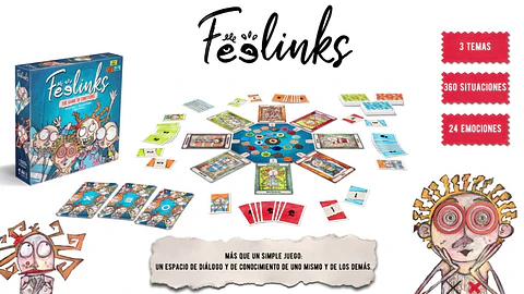 Feelinks - Del Creador de Dixit - Español
