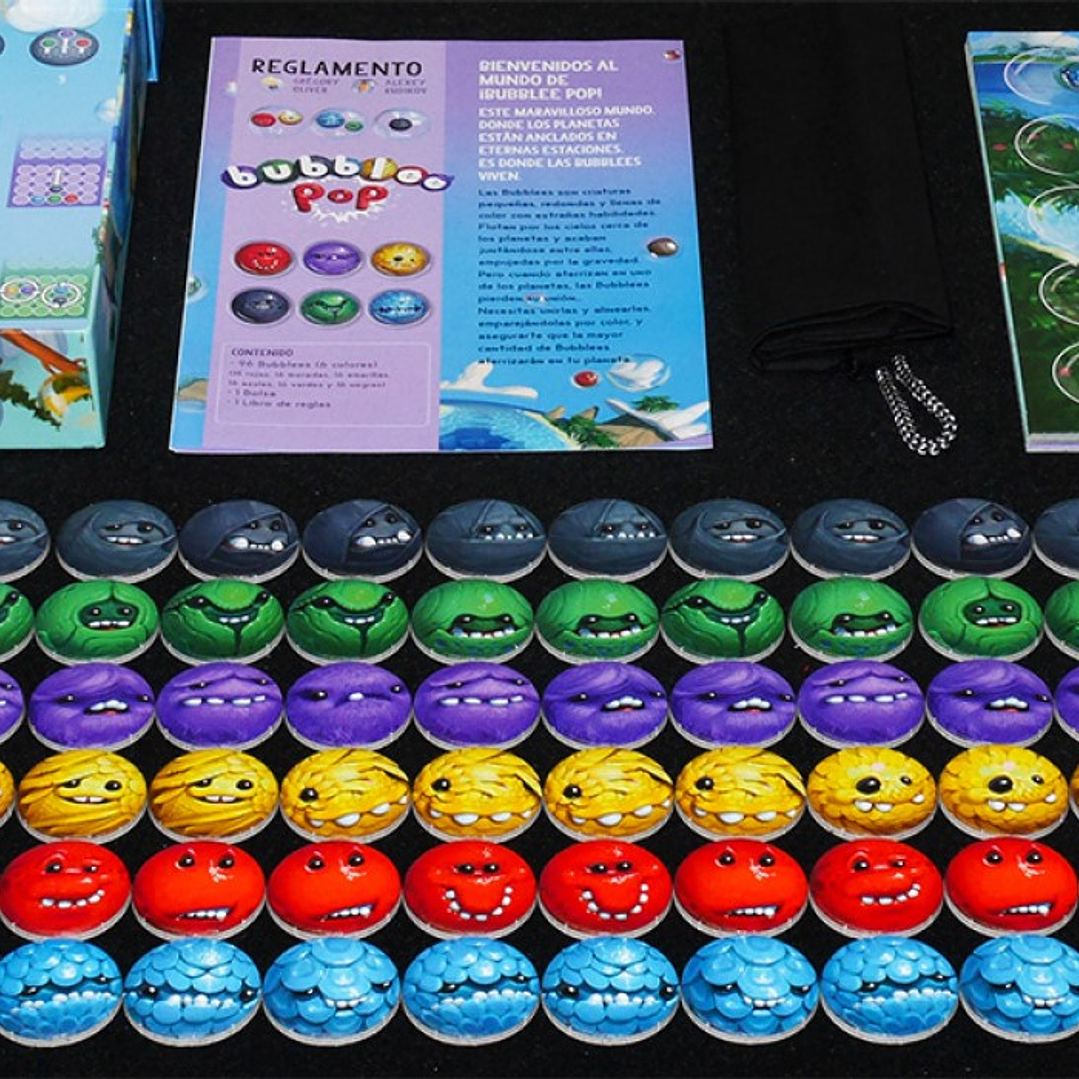 Bubblee Pop - Juego de Mesa - (Español) 2
