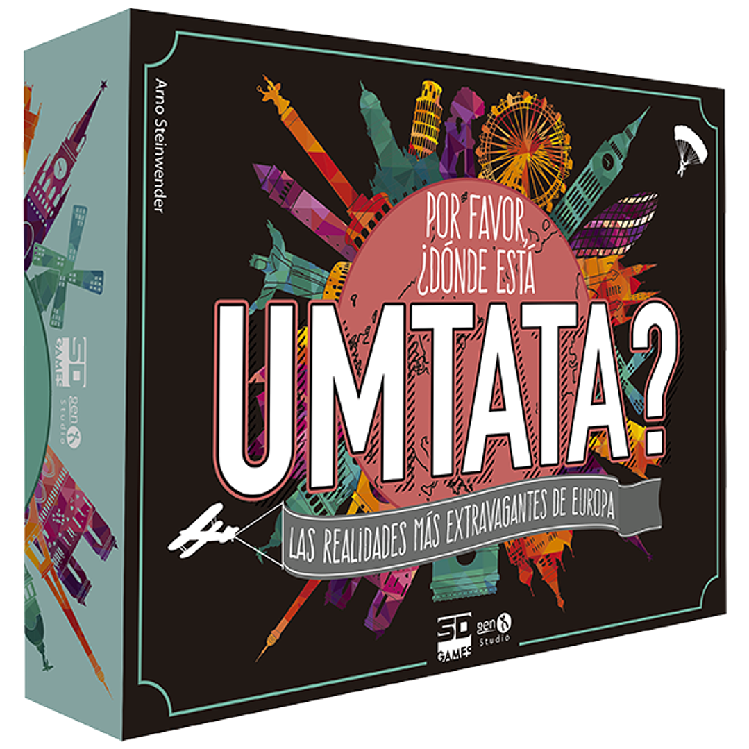 Por Favor ¿Donde esta Umtata? - Juego de Mesa - (Español) 1