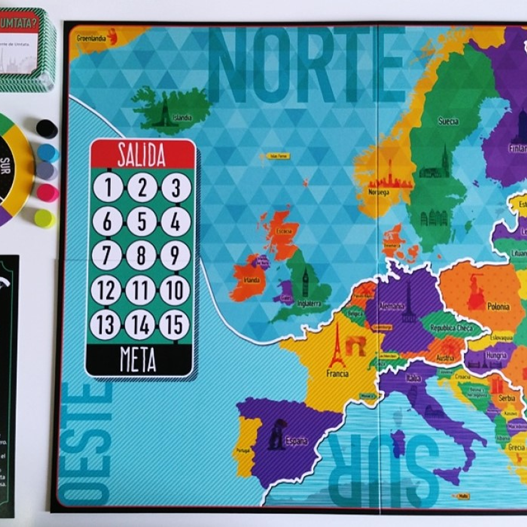 Por Favor ¿Donde esta Umtata? - Juego de Mesa - (Español) 2