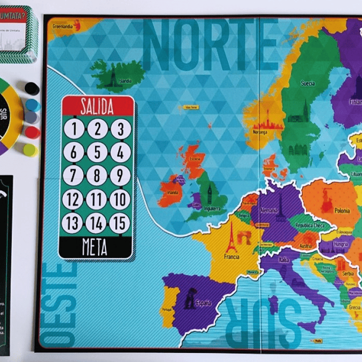 Por Favor ¿Donde esta Umtata? - Juego de Mesa - (Español) 2