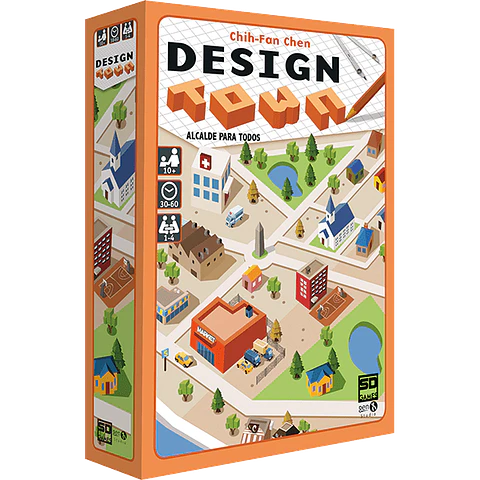 Design Town - Juego de Mesa - Español