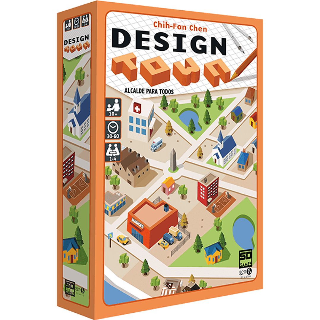 Design Town - Juego de Mesa - Español 1