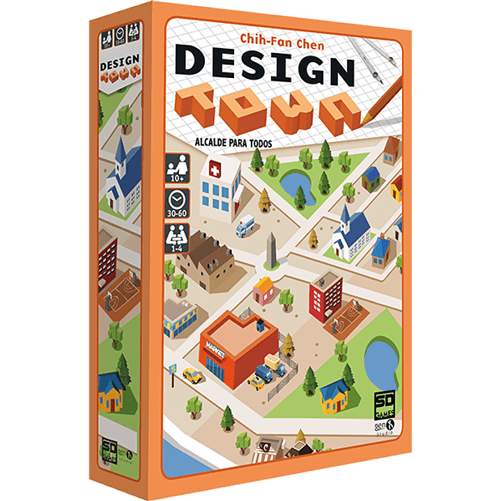 Design Town - Juego de Mesa - Español 1