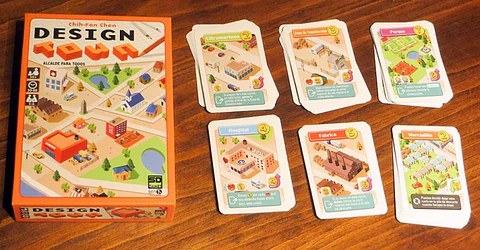 Design Town - Juego de Mesa - Español