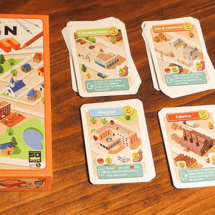 Design Town - Juego de Mesa - Español 2