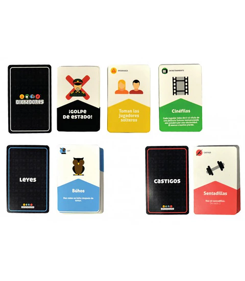 Dictadores - El juego de cartas para los sedientos de poder
