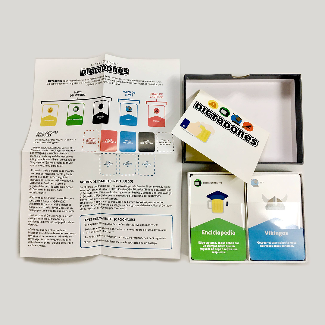 Dictadores - El juego de cartas para los sedientos de poder 3