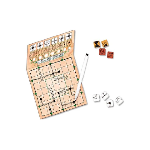 Railroad Ink Edición Rojo Abrasador - Juego de Mesa - Español