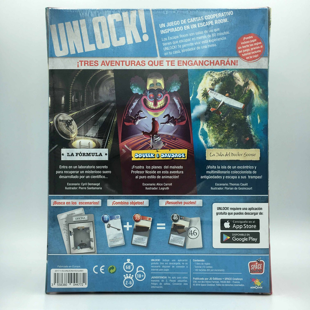 Unlock! Escape Adventures - Juego de Mesa - Español 4