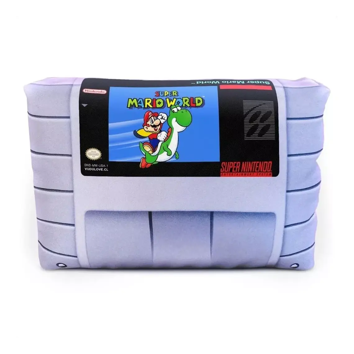 Cojín Cartucho Snes Super Mario World 30x20cm 1