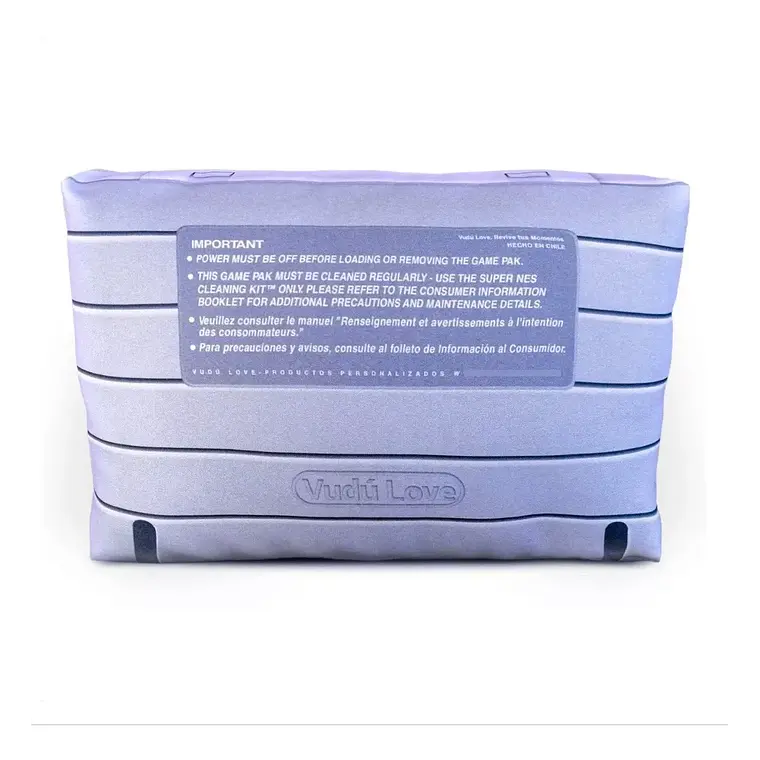 Cojín Cartucho Snes Super Mario World 30x20cm 4