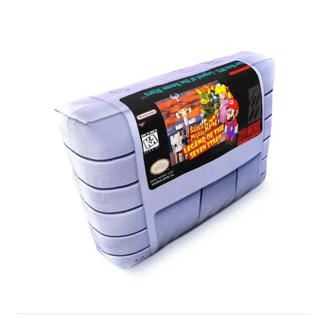 Cojín Snes Super Mario Rpg 30x20cm 2