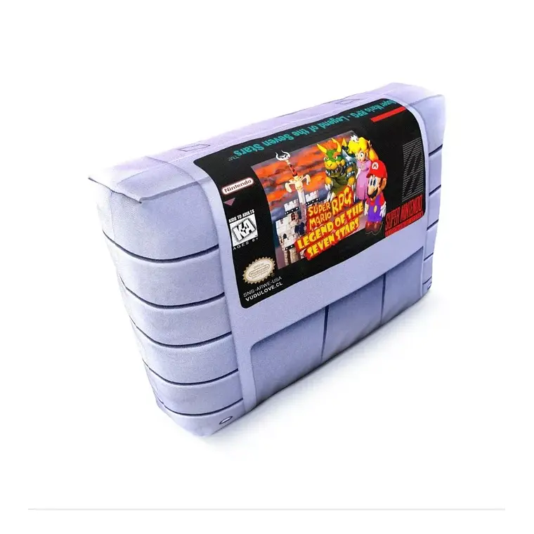 Cojín Snes Super Mario Rpg 30x20cm 2