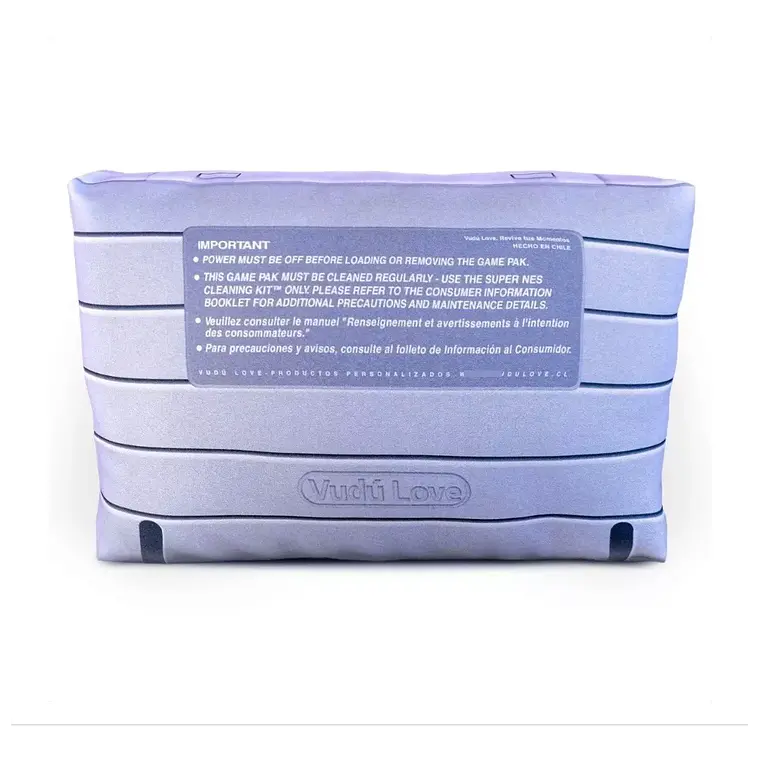 Cojín Snes Super Mario Rpg 30x20cm 4