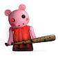 Muñeca Piggy Roblox Con Bate 35cm Vudú Love - Miniatura 1