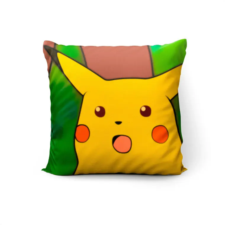 Cojín Pikachu Sorprendido 45x45cm Vudú Love  1