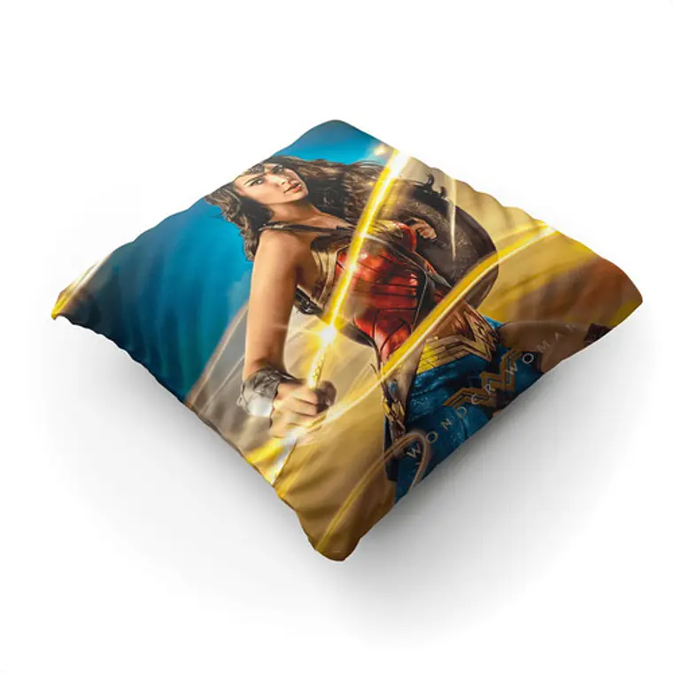Cojín Wonder Woman Dc 45x45cm Vudú Love  2
