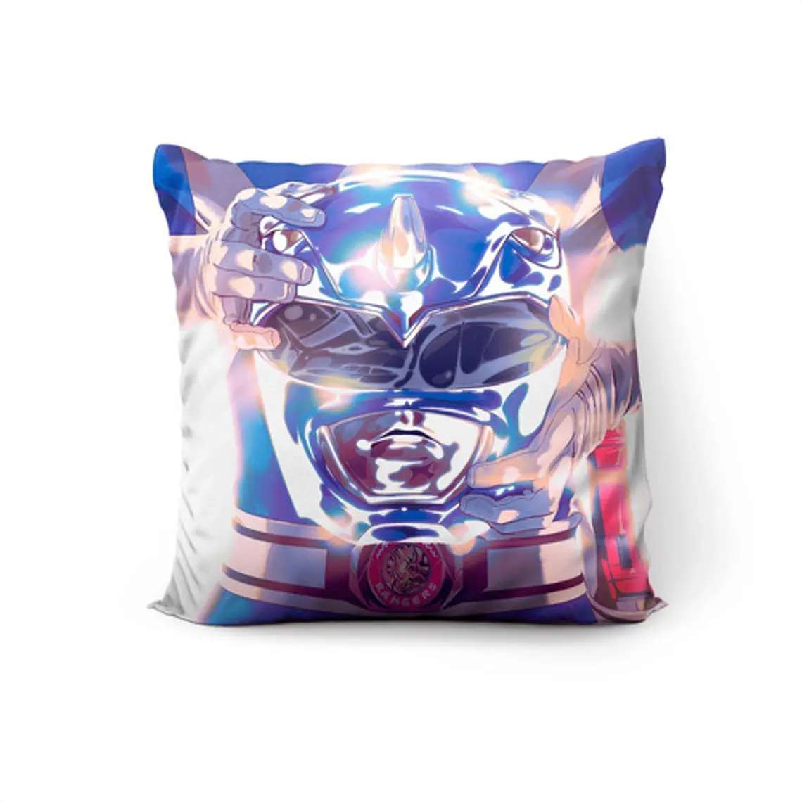 Cojín Power Rangers : Ranger Azul 45x45cm Vudú Love  1