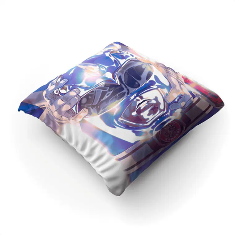 Cojín Power Rangers : Ranger Azul 45x45cm Vudú Love  2