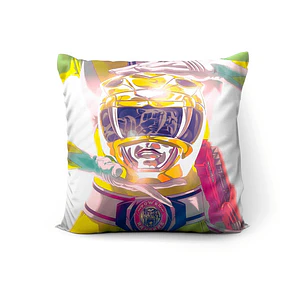 Cojín Power Rangers : Ranger Amarillo 45x45cm Vudú Love 