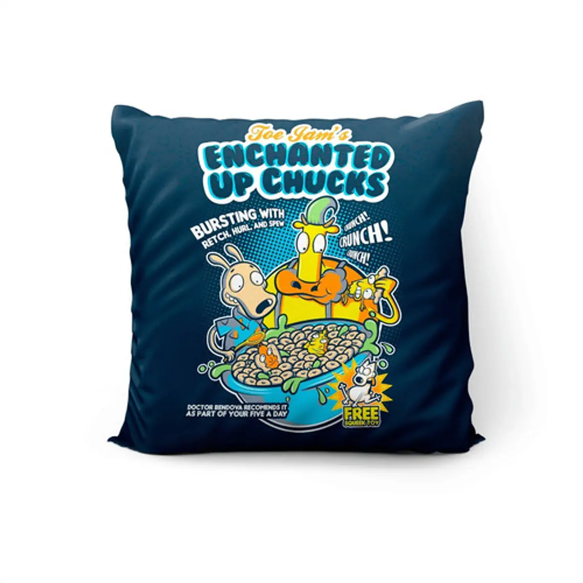 Cojín La Vida Moderna De Rocko 45x45cm Vudú Love  1