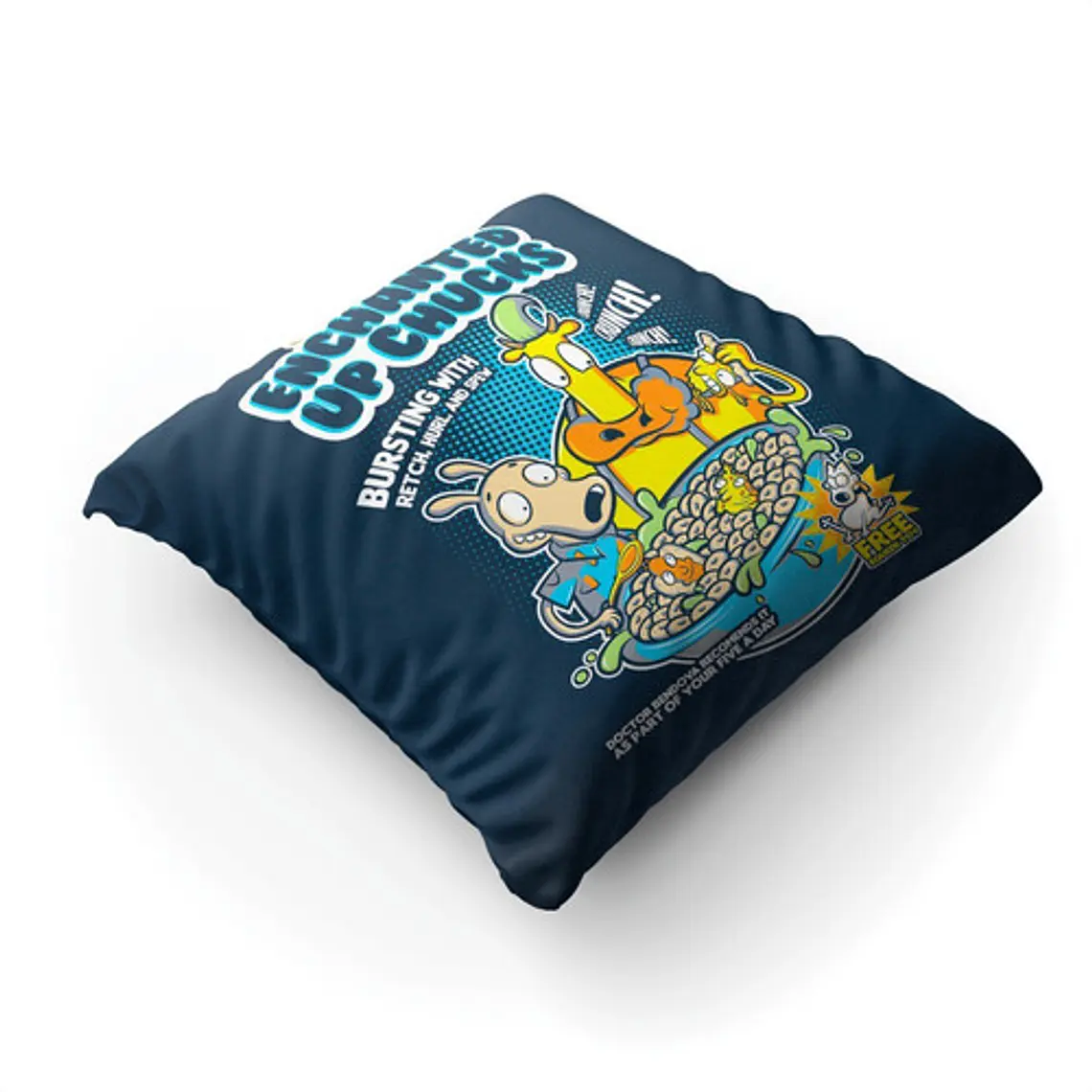 Cojín La Vida Moderna De Rocko 45x45cm Vudú Love  2