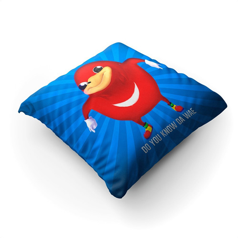 Cojín Uganda Knuckles 45x45cm Vudú Love  2