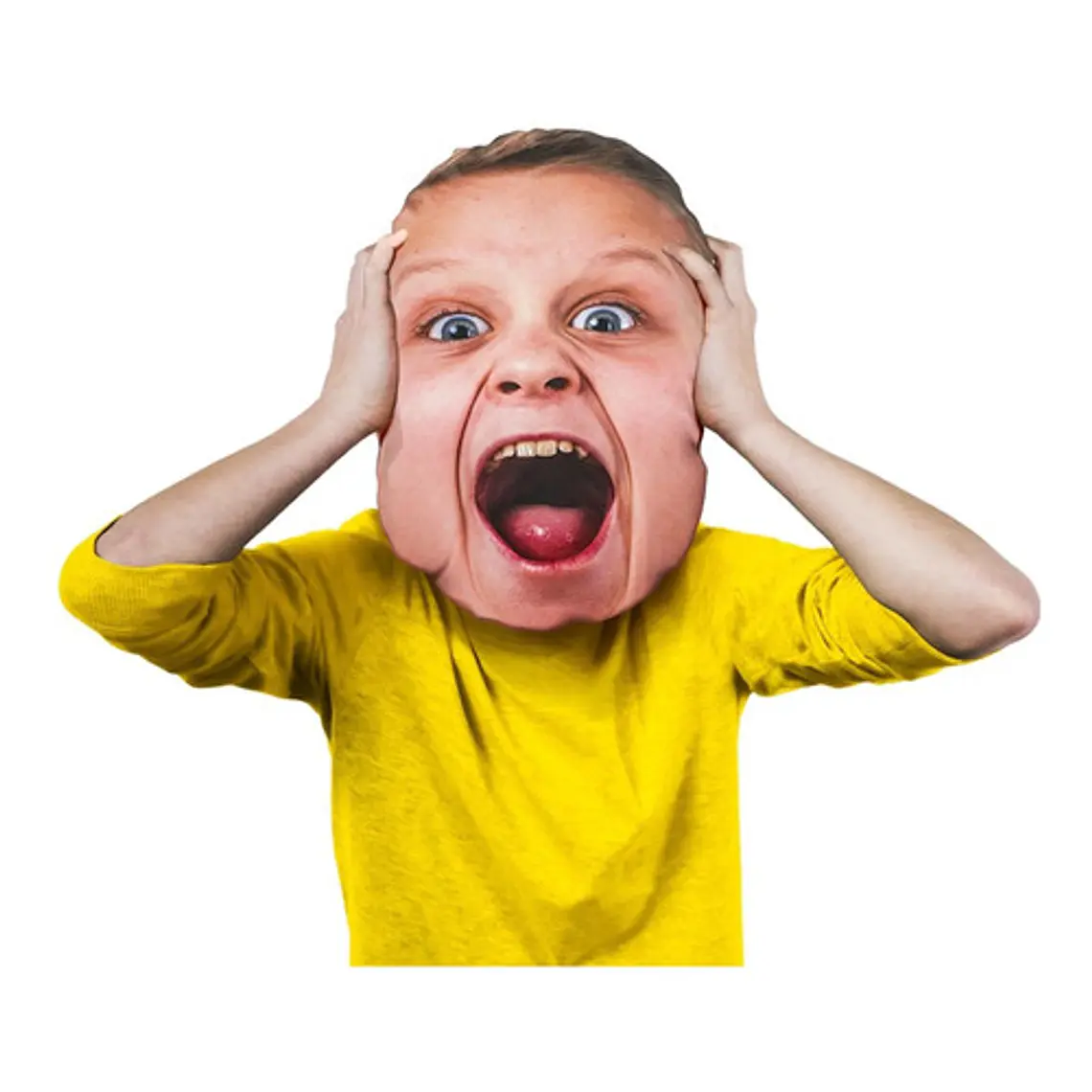 Cojín Cabezón Personalizado 30x25 Doble Estampado Vudú Love 1