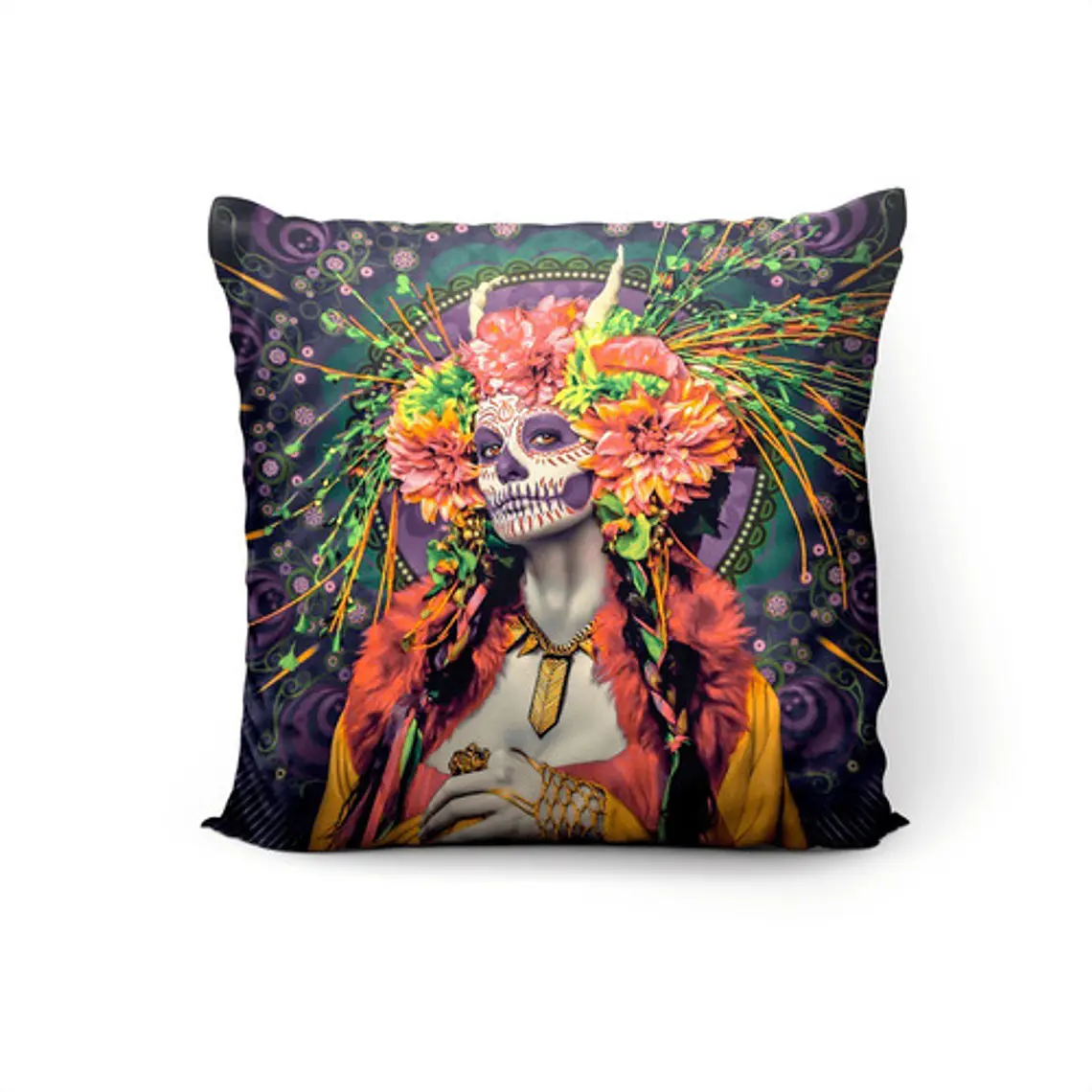 Cojín Catrina 45x45cm Vudú Love  1