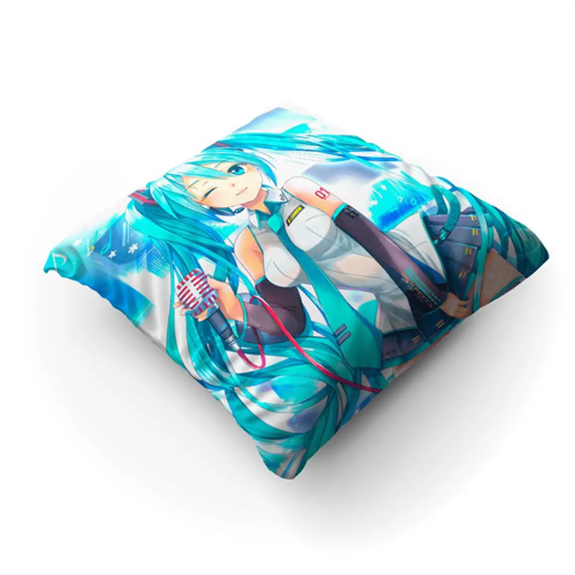 Cojín Vocaloid Hatsune Miku 45x45cm Vudú Love  2