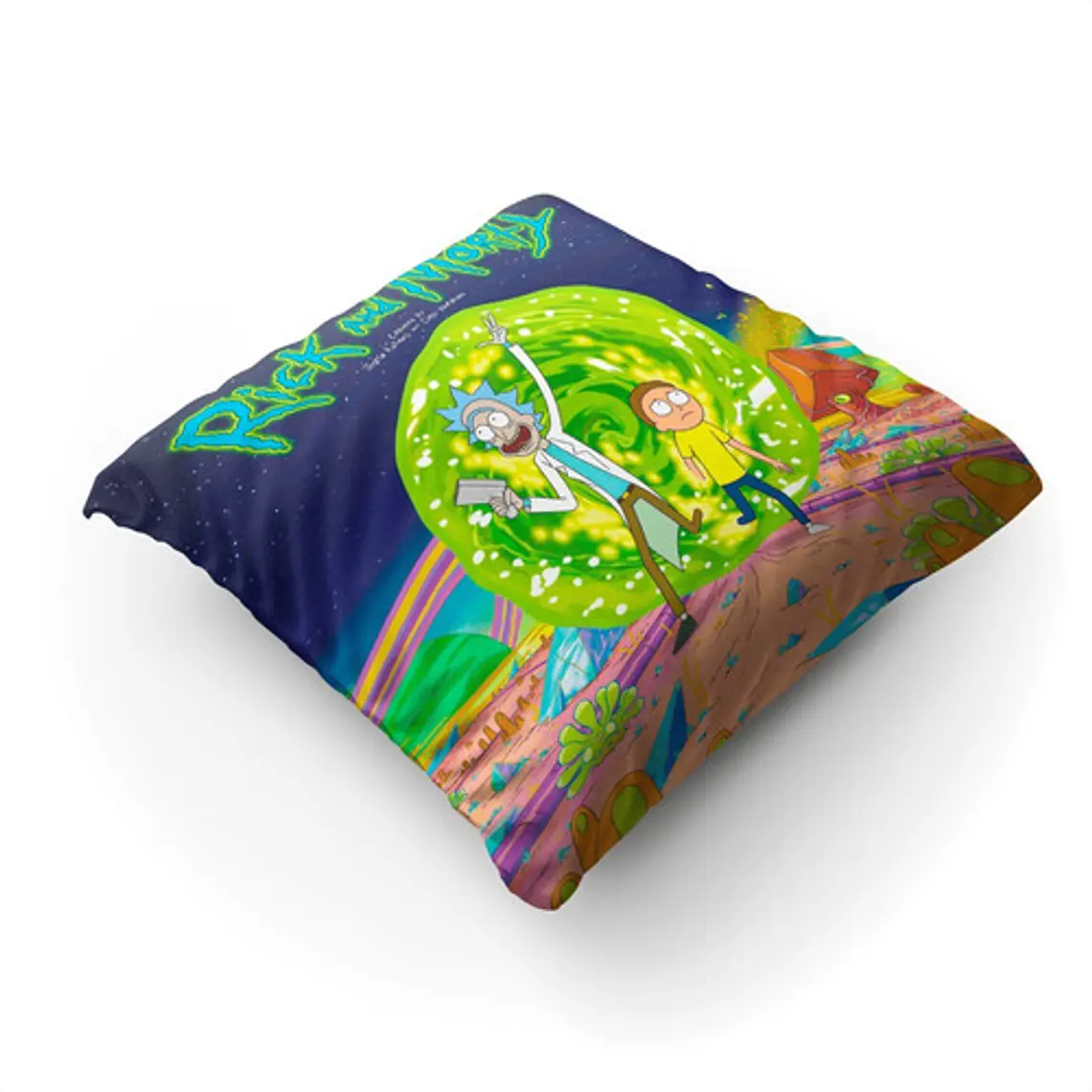 Cojín Rick Y Morty 45x45cm Vudú Love  2