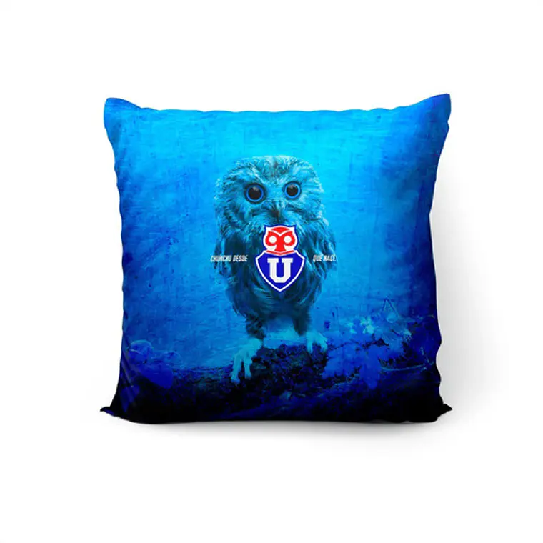 Cojín Universidad De Chile Chuncho 45x45cm Vudú Love  1