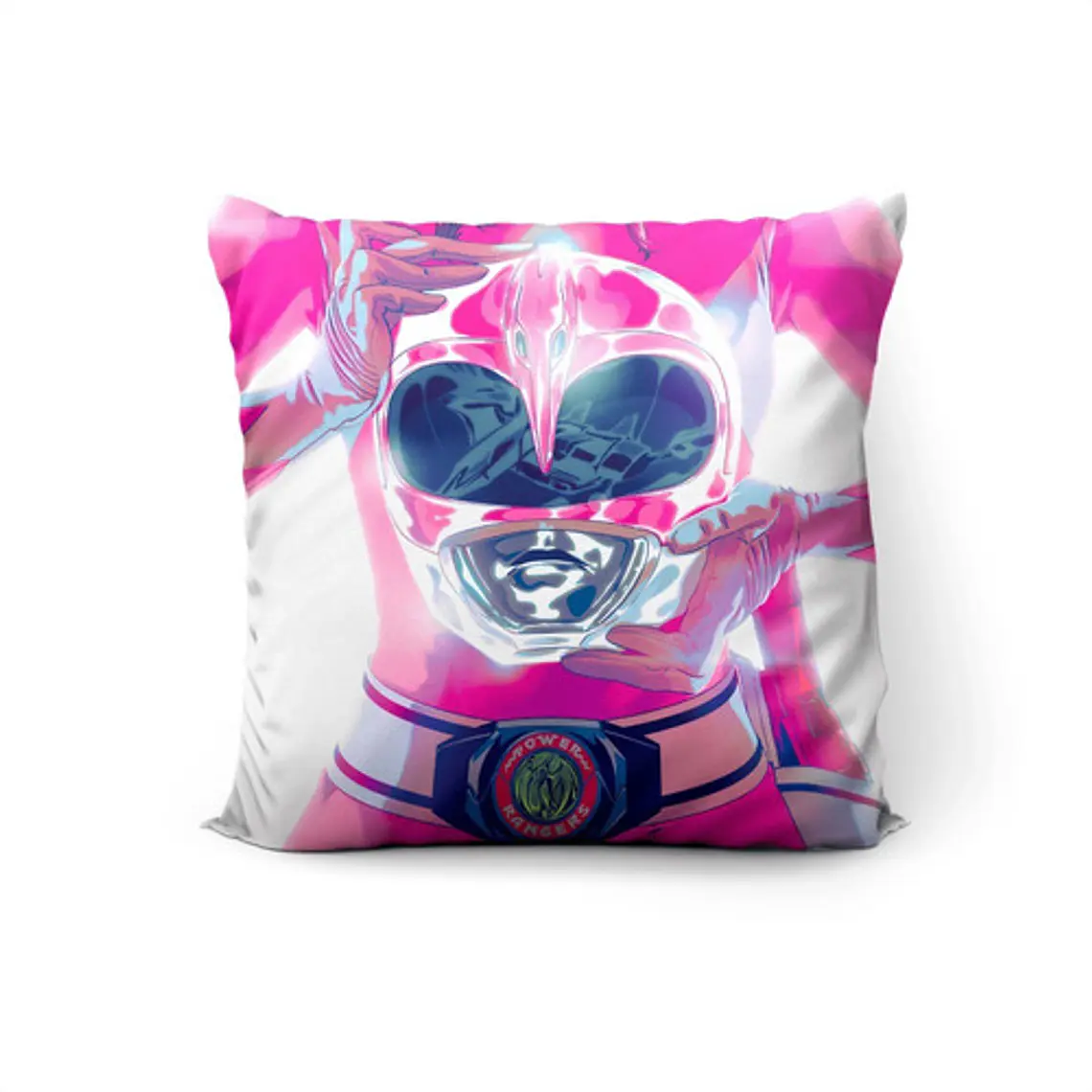 Cojín Power Rangers : Ranger Rosa 45x45cm Vudú Love  1