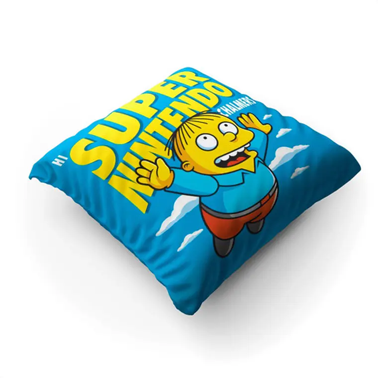 Cojín Ralph Super Nintendo Chalmers 45x45cm Vudú Love  2