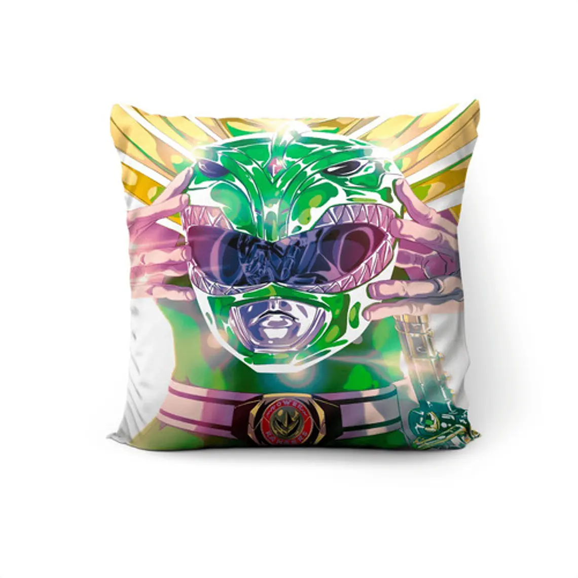 Cojín Power Rangers : Ranger Verde 45x45cm Vudú Love  1